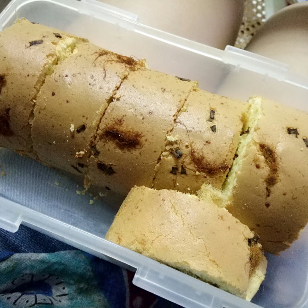 超赞的肉松火腿蛋糕卷