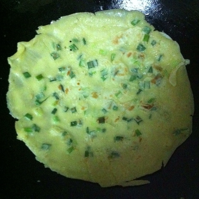 葱花鸡蛋饼