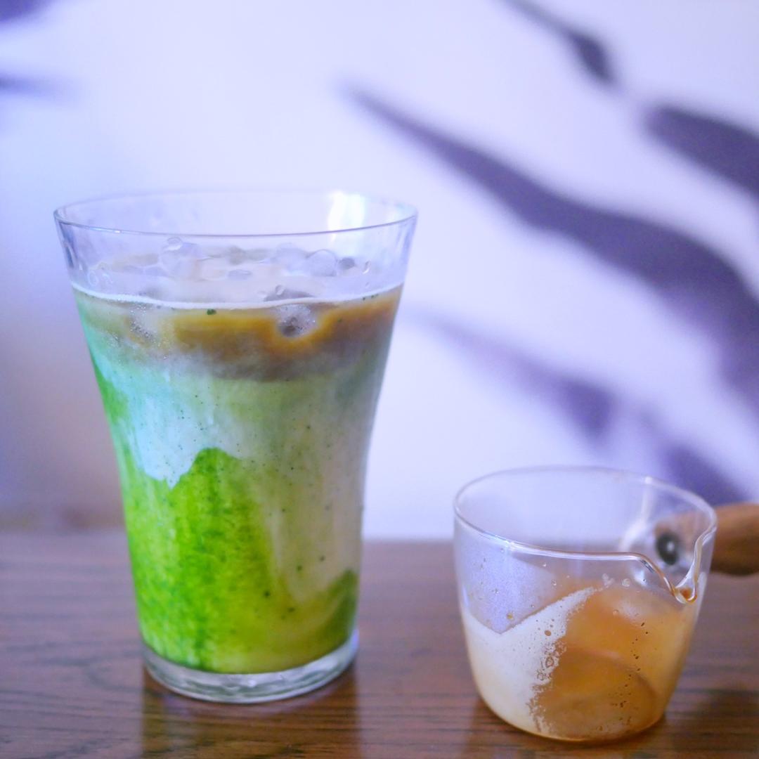 鸳鸯抹茶豆奶版