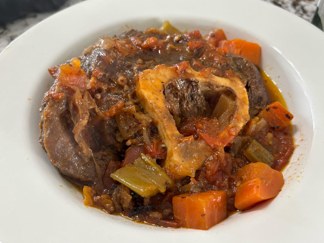 osso bucco意大利家常烩炖小牛膝