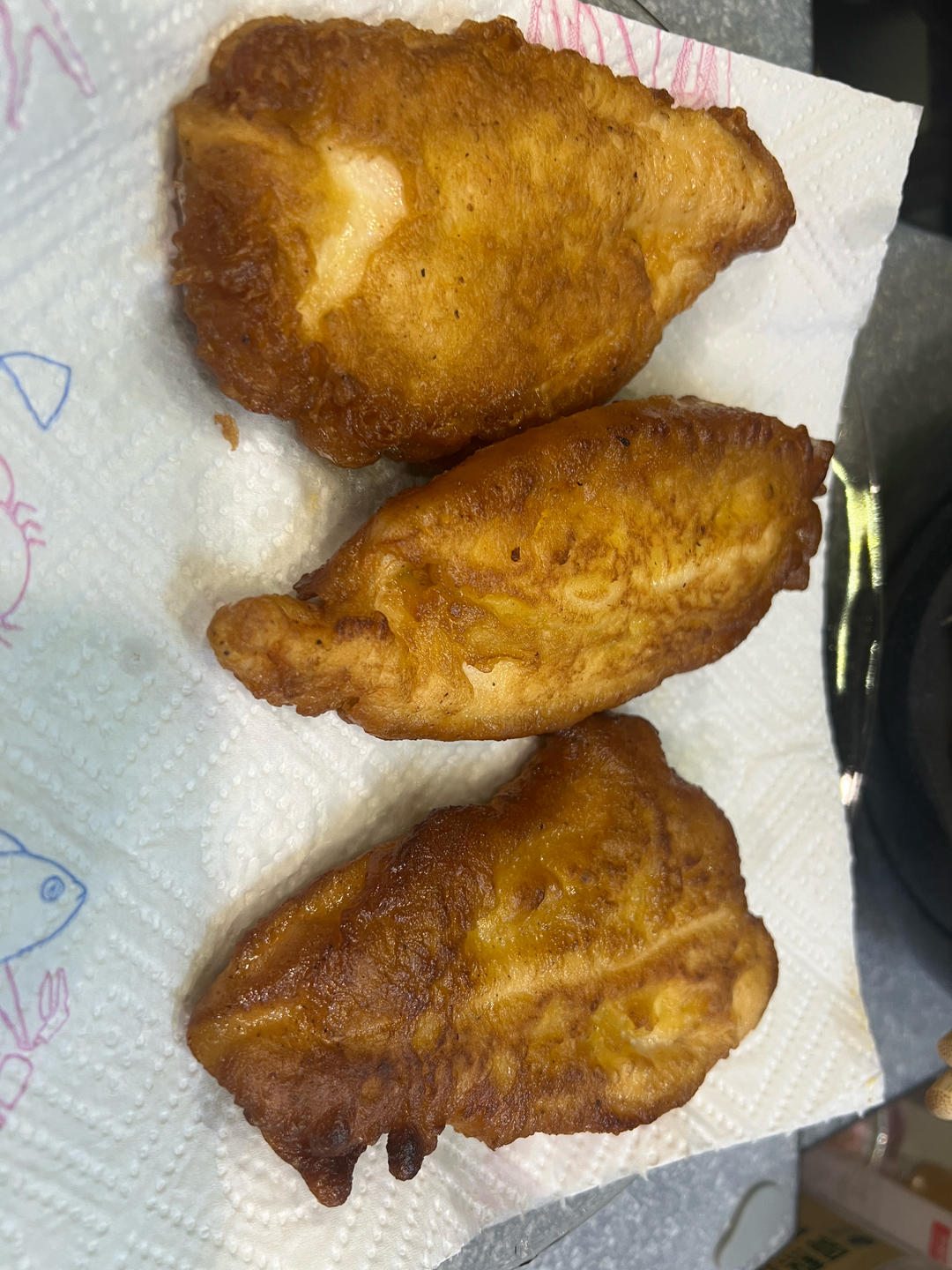 皮酥肉多汁的~炸鸡排