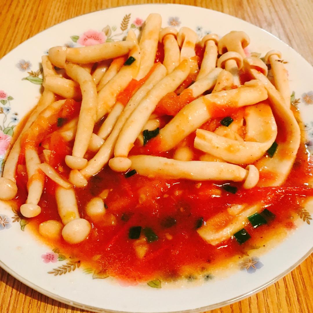 cora做的茄汁海鲜菇