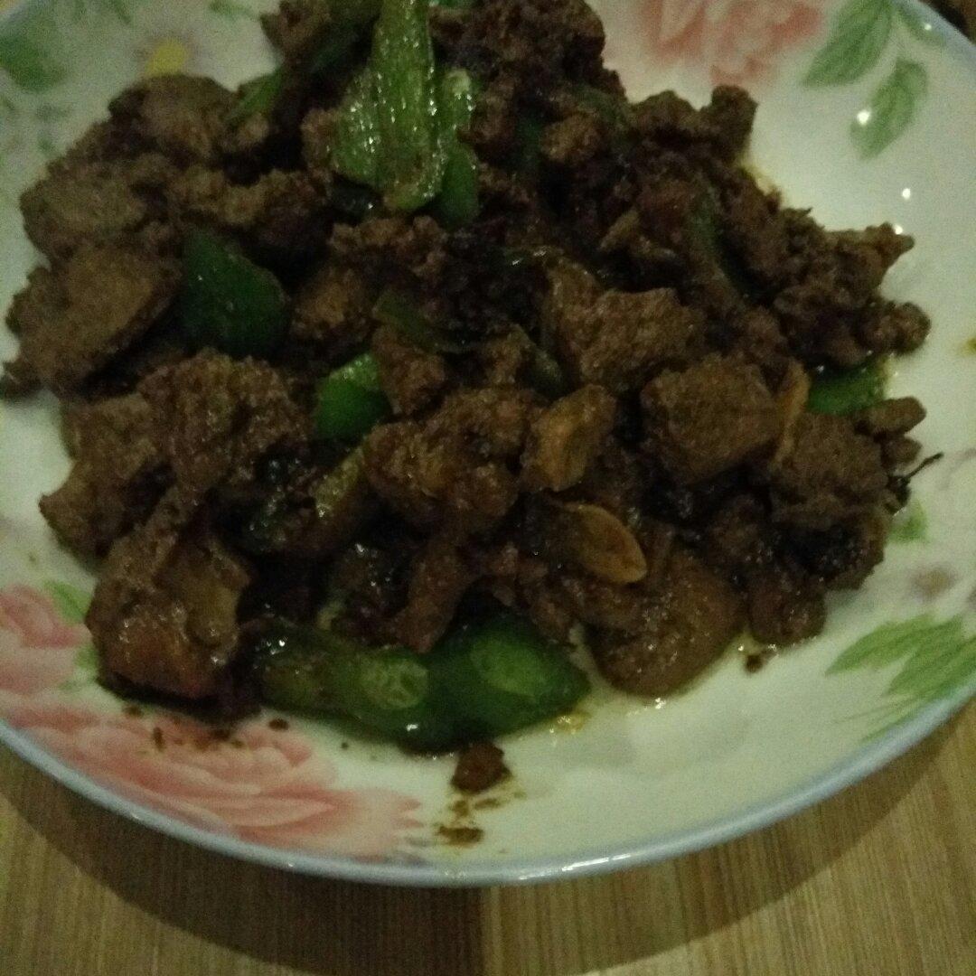葱爆羊肝