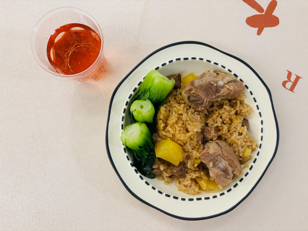 电饭锅版排骨焖饭