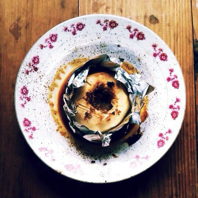 俄式红酒烤苹果