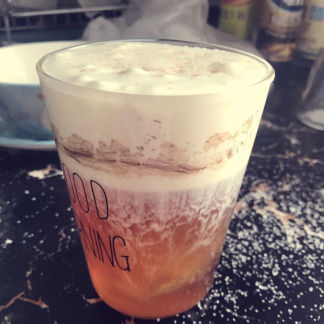 夏日水果茶公式（附奶盖做法）
