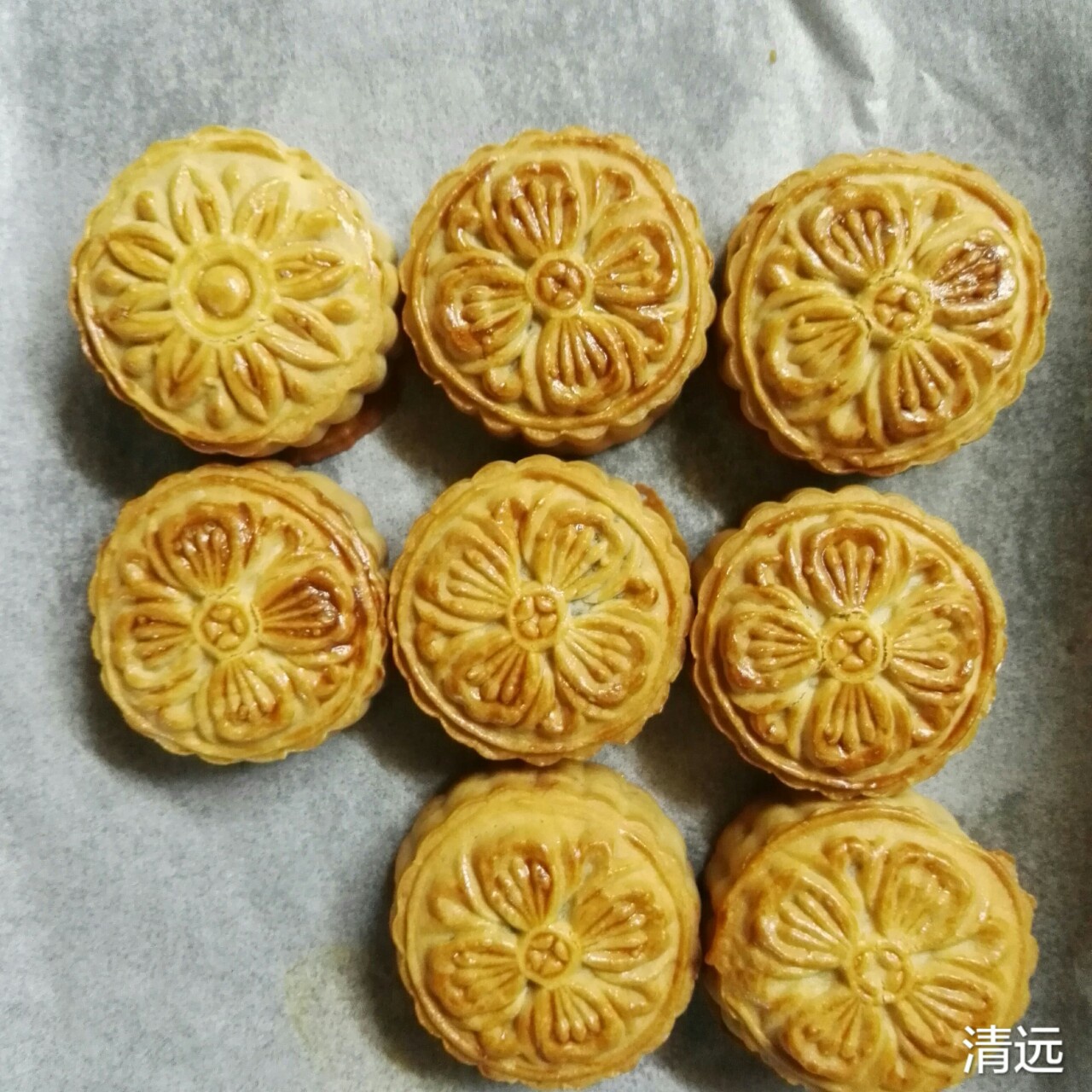 广式栗蓉月饼