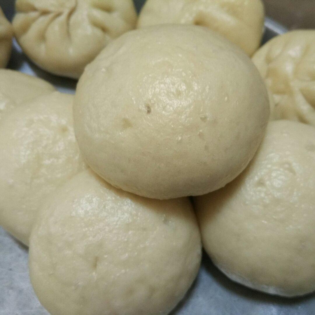 中式蒸包子（面团适用于鲜肉包，馒头，菜包均可）