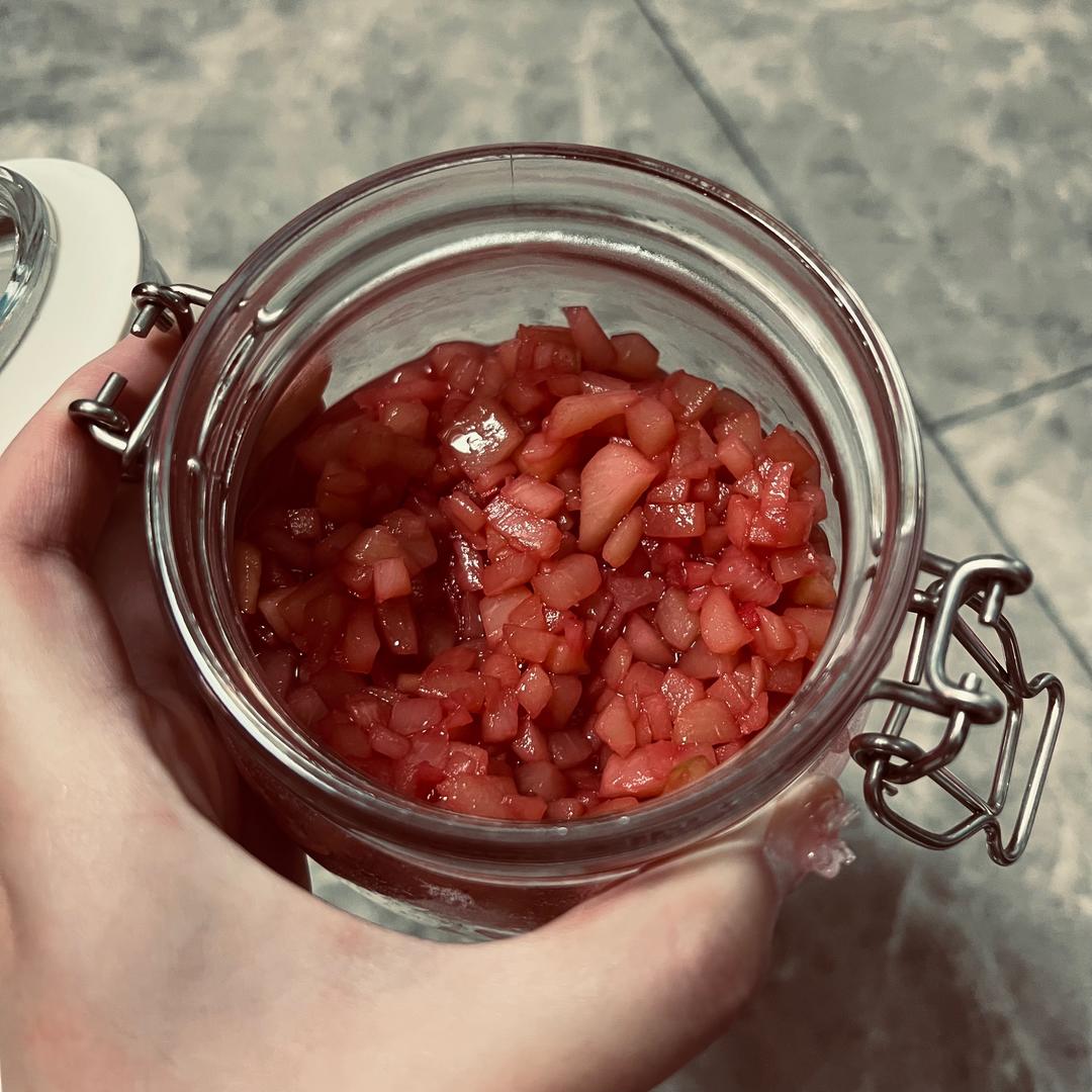 脆桃酱（不用柠檬）