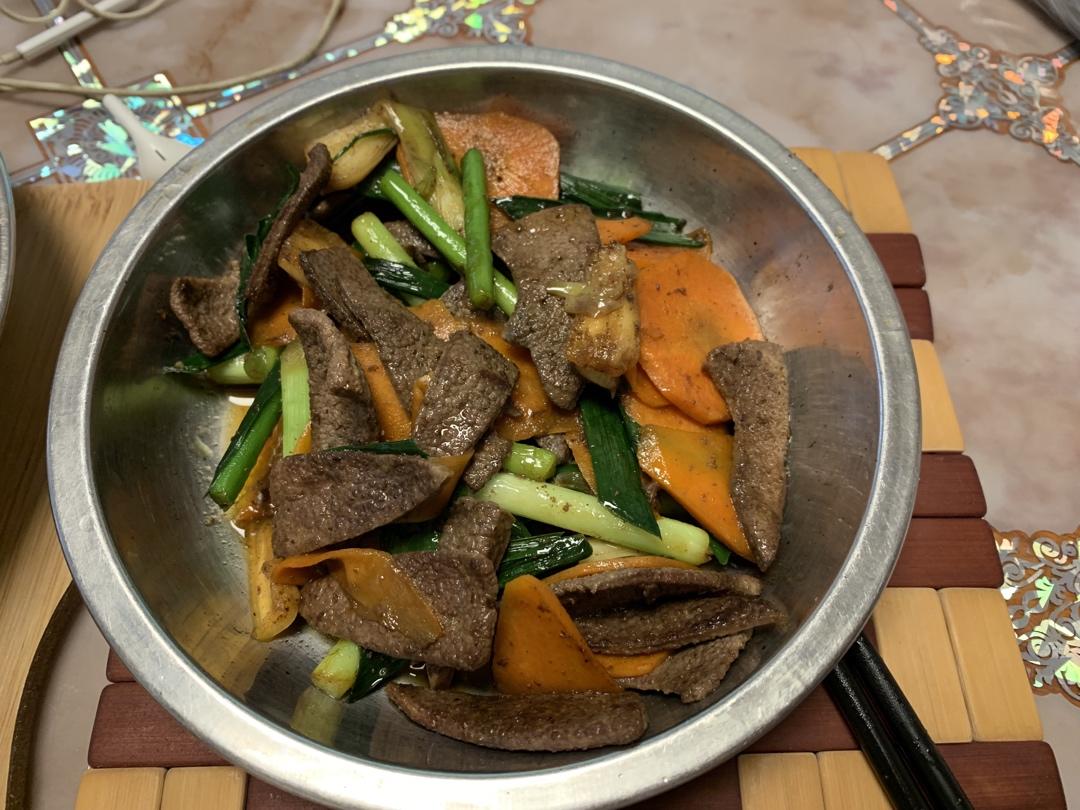 嫩炒猪肝