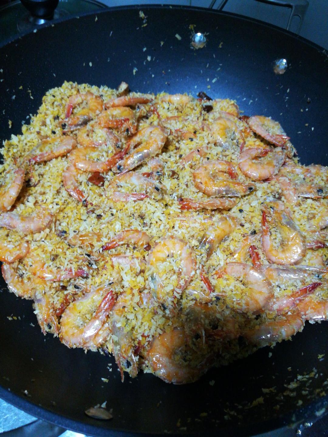 避风塘炒虾