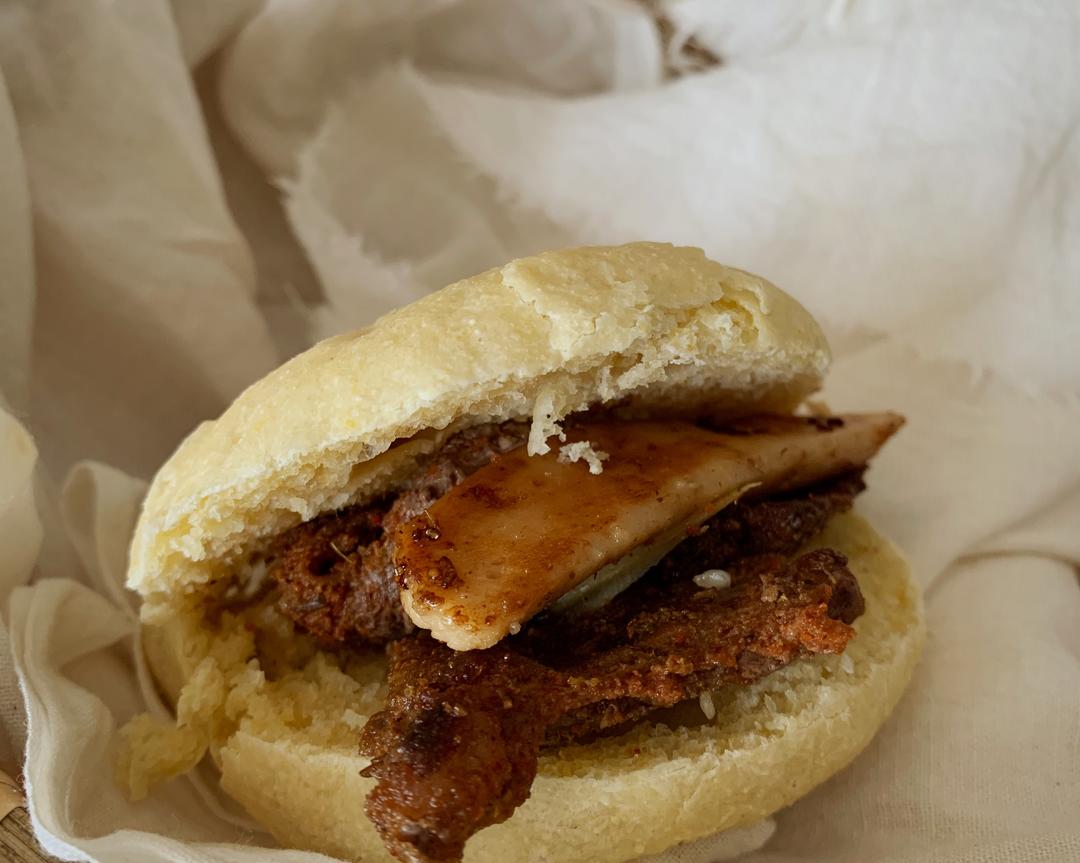 纯奶手撕吐司的做法 步骤1