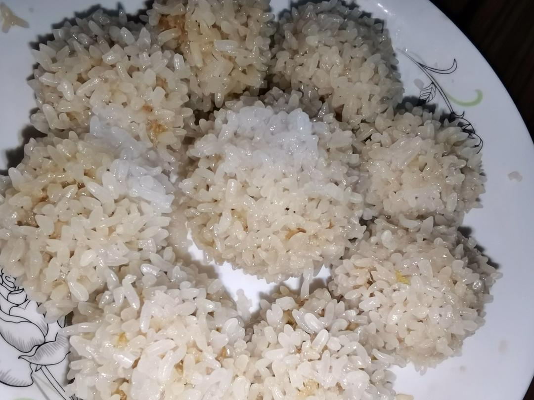 糯米珍珠丸子，年夜饭必备菜，快手蒸菜