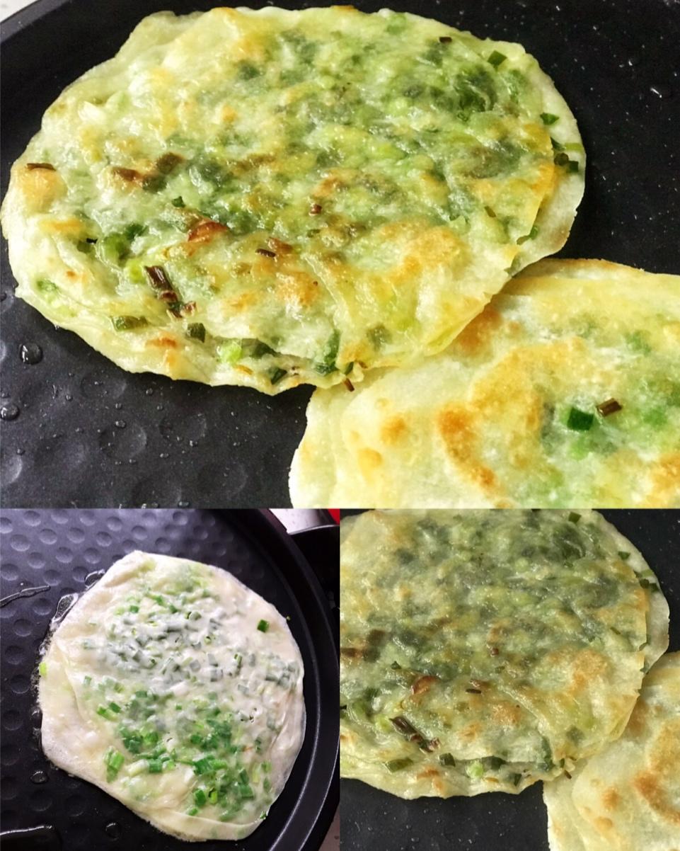 葱油饼（饺子皮版）