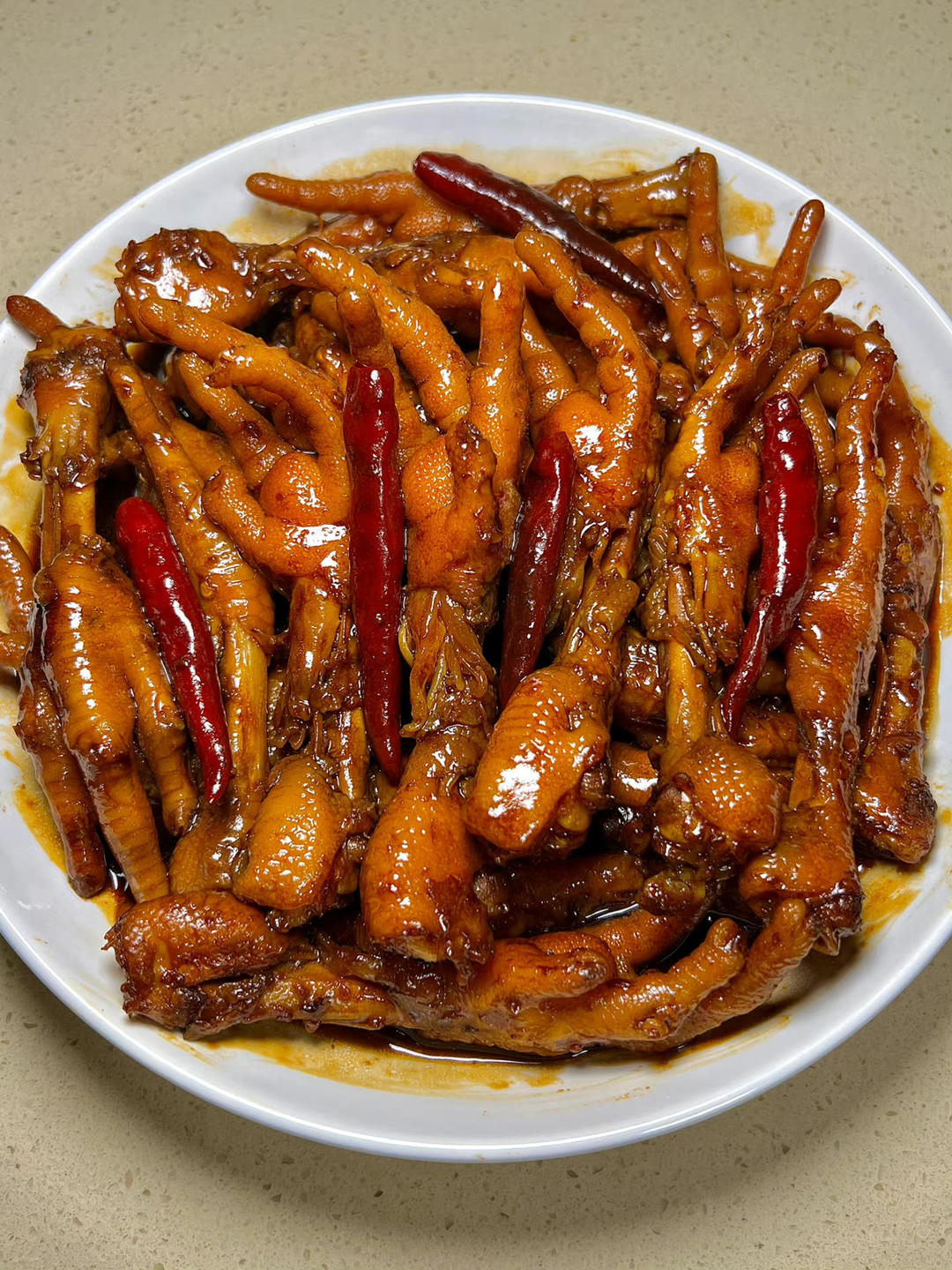 红烧鸡爪