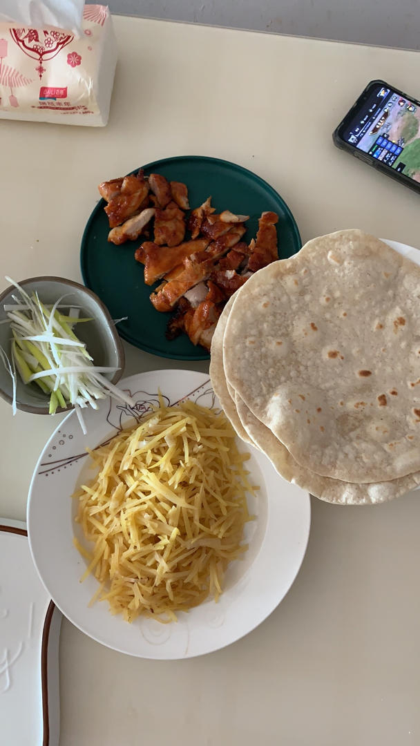 墨西哥卷饼（另附伪版老北京鸡肉卷）