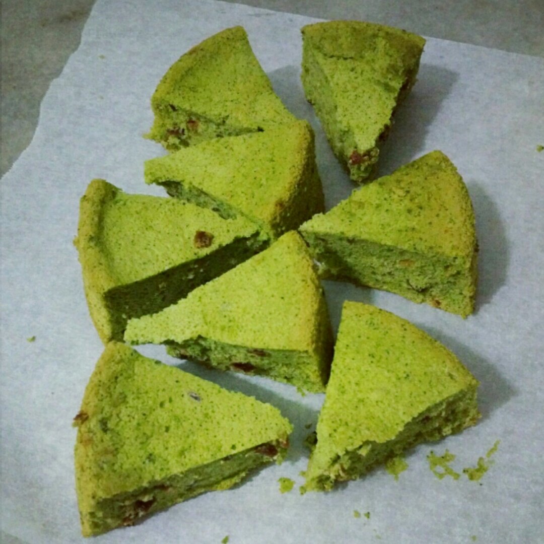 抹茶戚风蛋糕