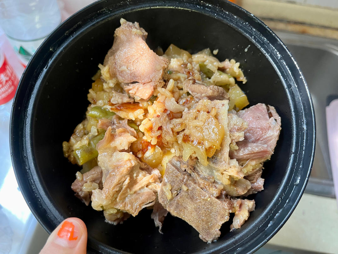 豆角炖土豆极简版💜