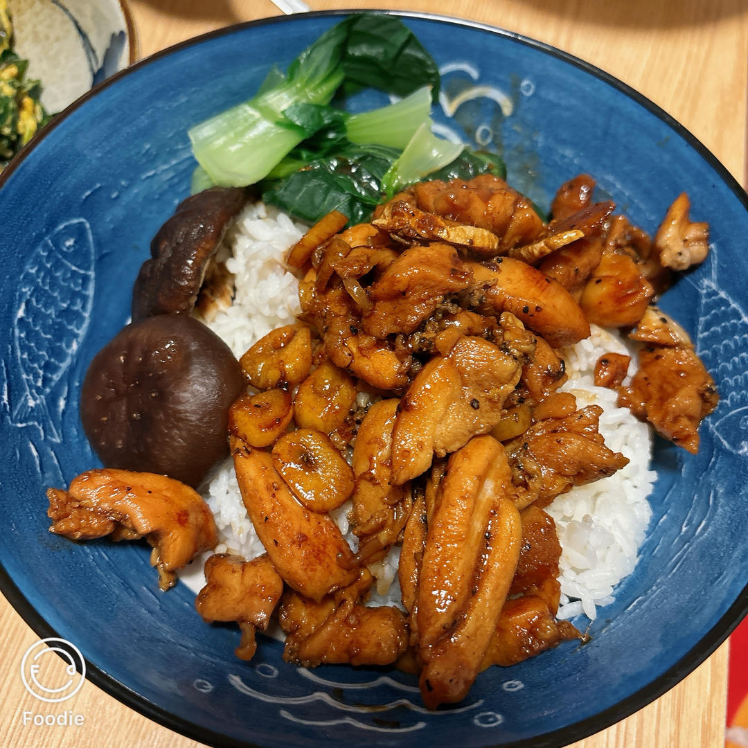 照烧鸡腿饭