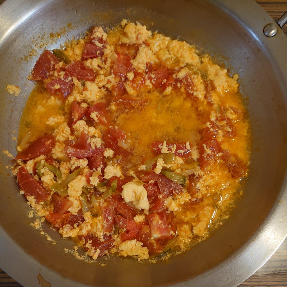 番茄肉丝鸡蛋榨菜汤