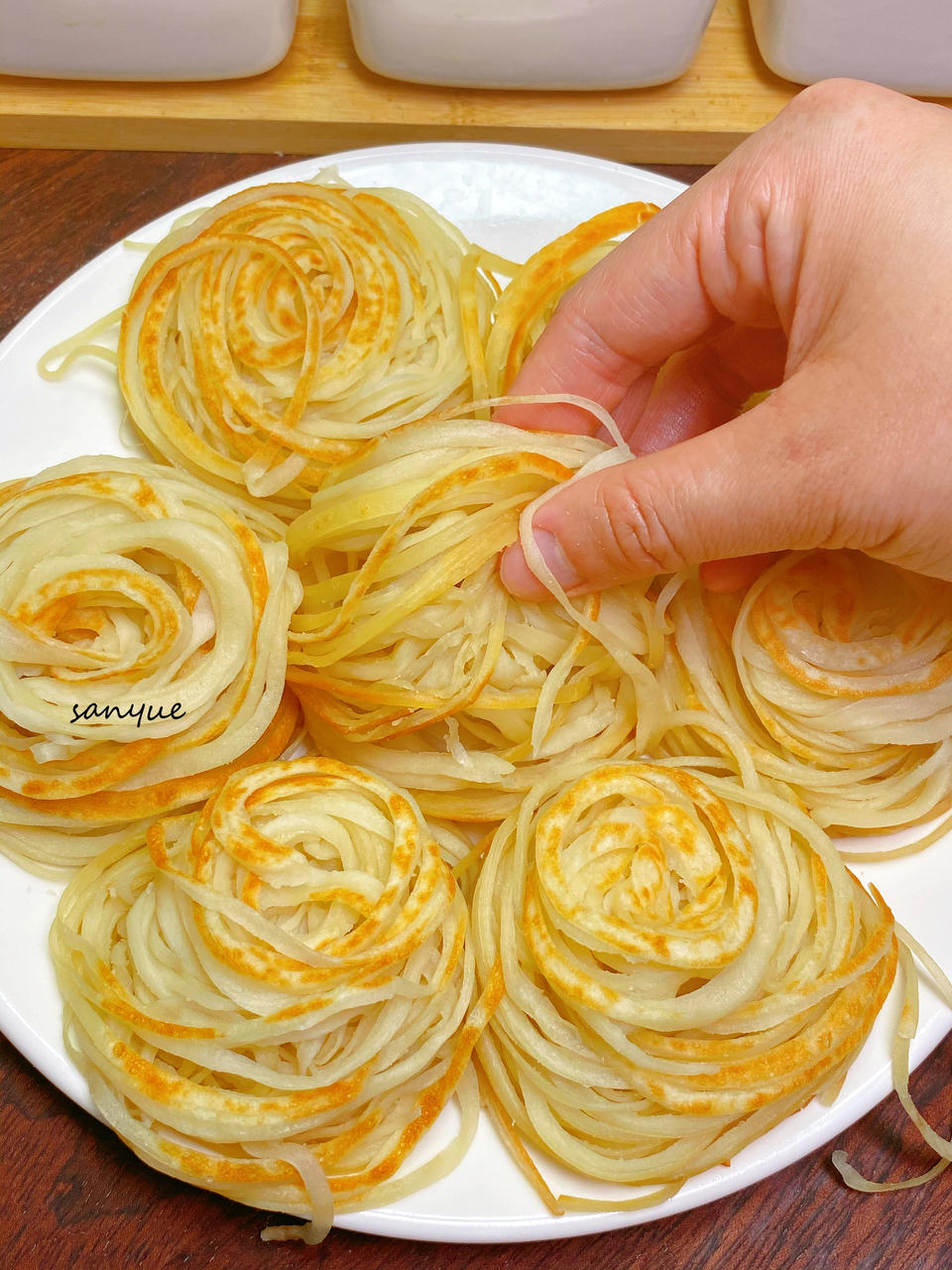 盘丝饼的家庭做法 附细节视频详解