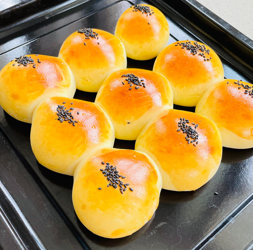 椰蓉小餐包（一次发酵，甜香煊软）