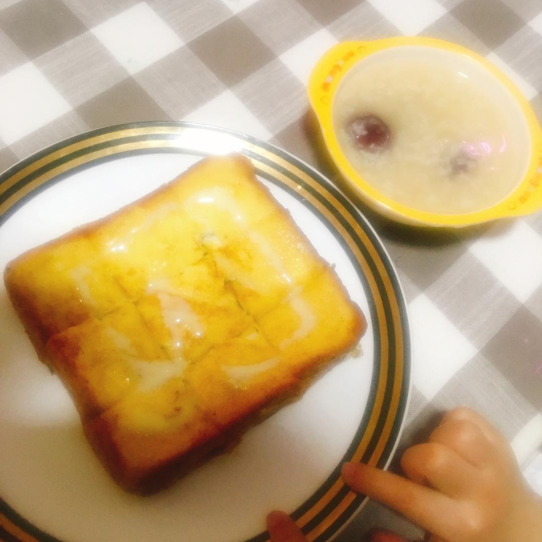 炼乳多士