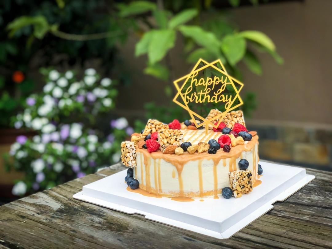 蛋糕淋面之二：焦糖奶油淋面