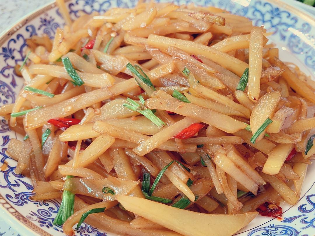 酱油土豆丝