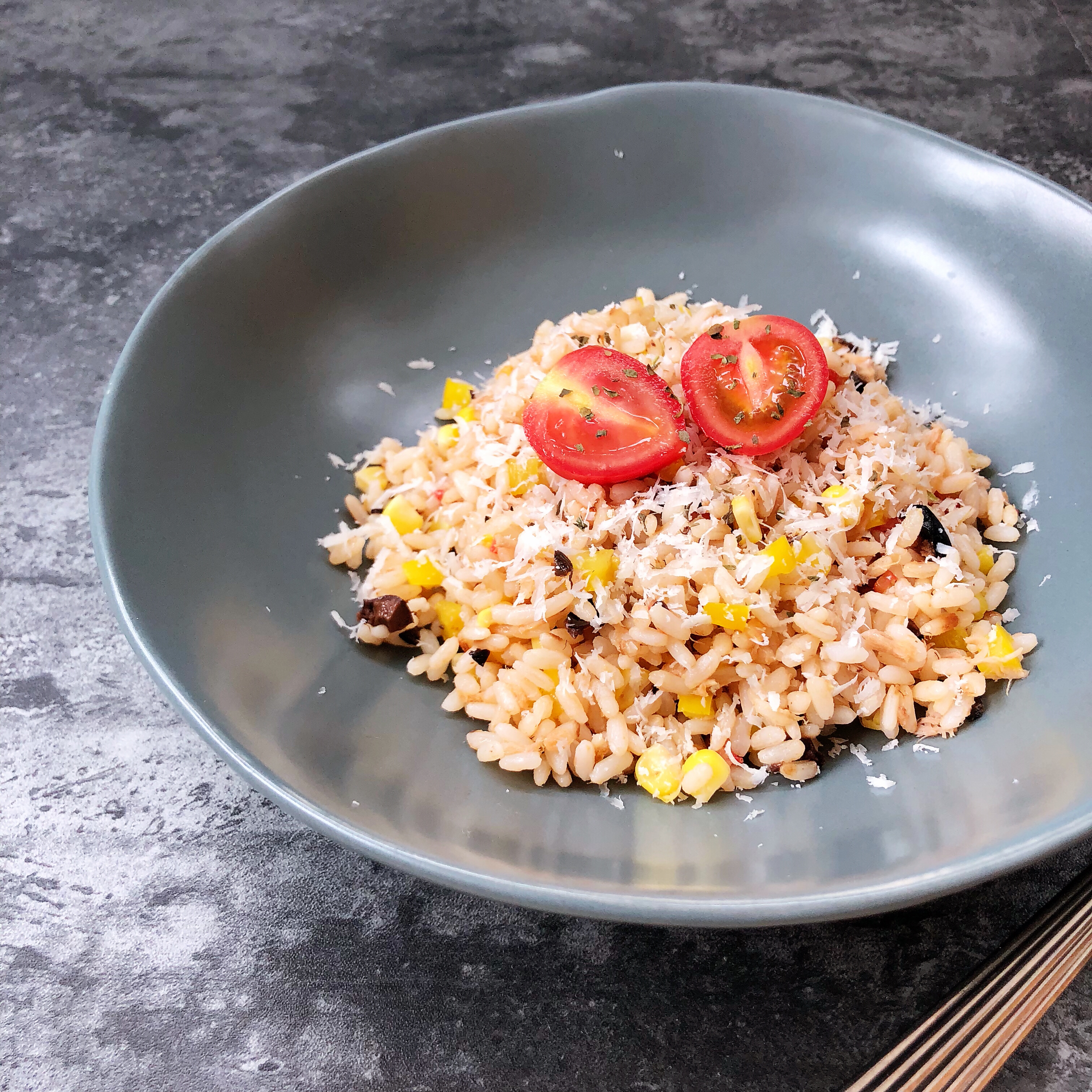 意式沙拉—大米杂蔬金枪鱼沙拉