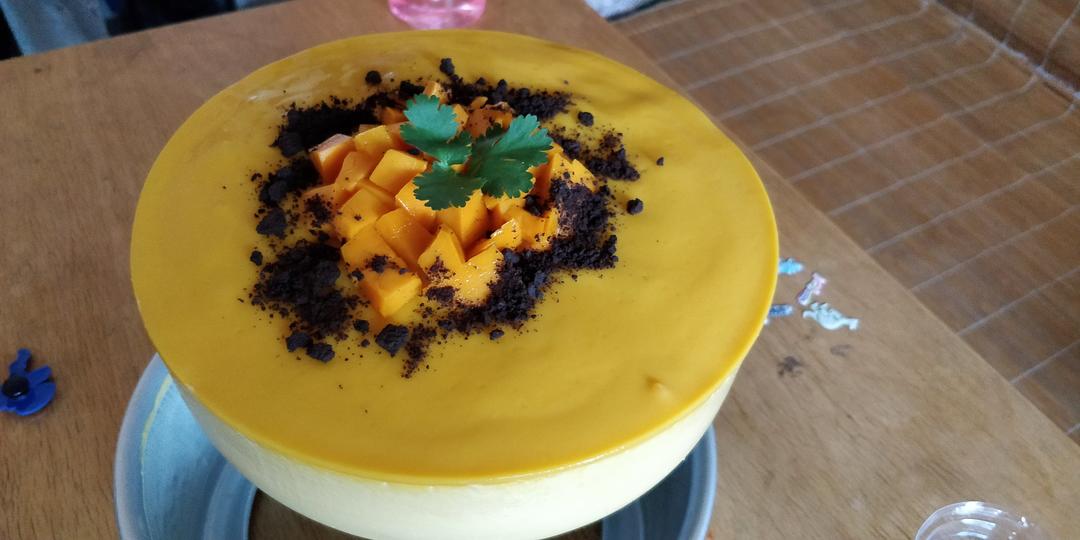 芒果慕斯蛋糕🍰（8寸）