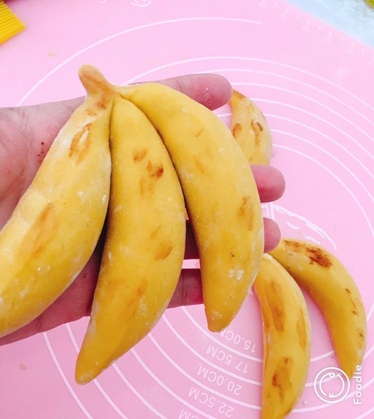 造型馒头（香蕉）