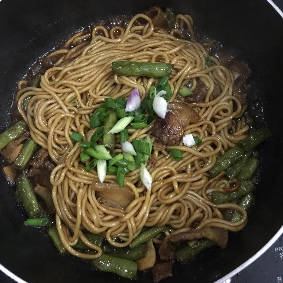 豆角焖面
