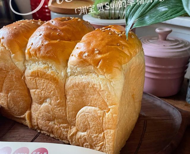 甜渊渊味|基础吐司面团🍞万能甜面包面团（小美版）的做法