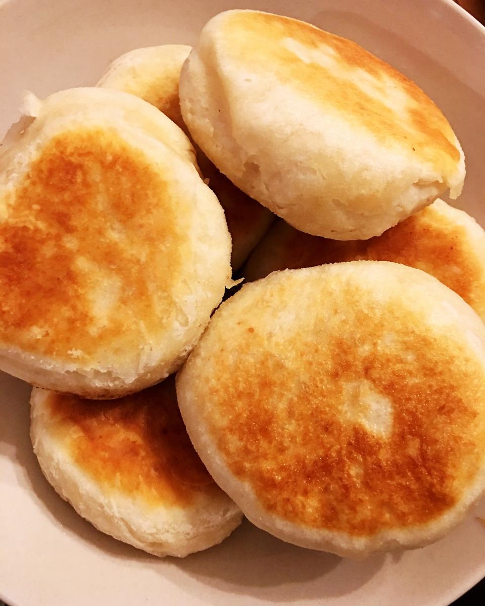 发面油酥小糖饼