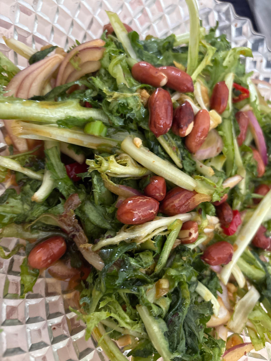 年夜饭必做的一道凉菜凉拌苦菊