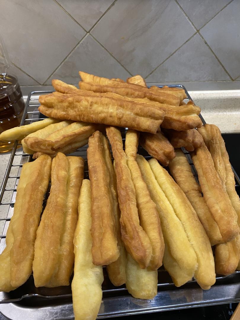 自制油条