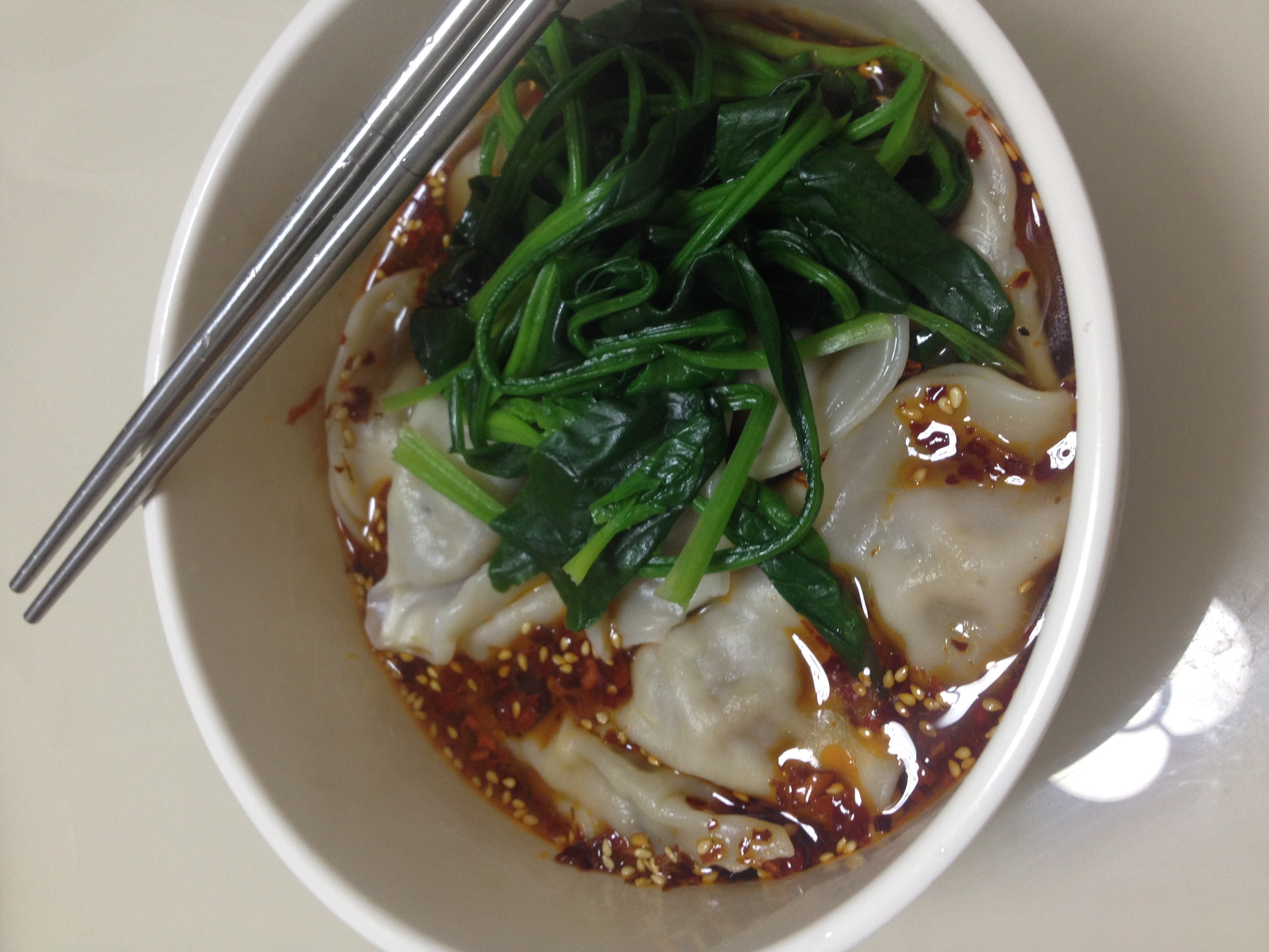 酸汤水饺