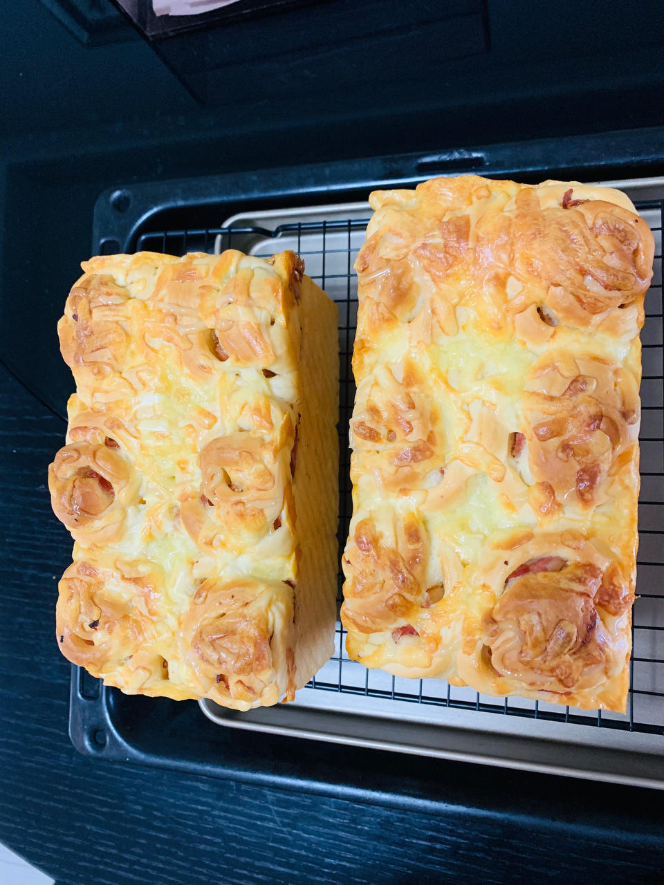 培根奶酪芝士吐司