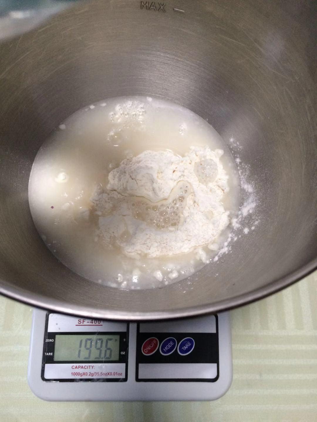 纯奶手撕吐司的做法 步骤1