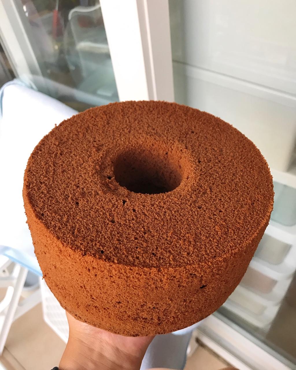 不消泡的巧克力戚风