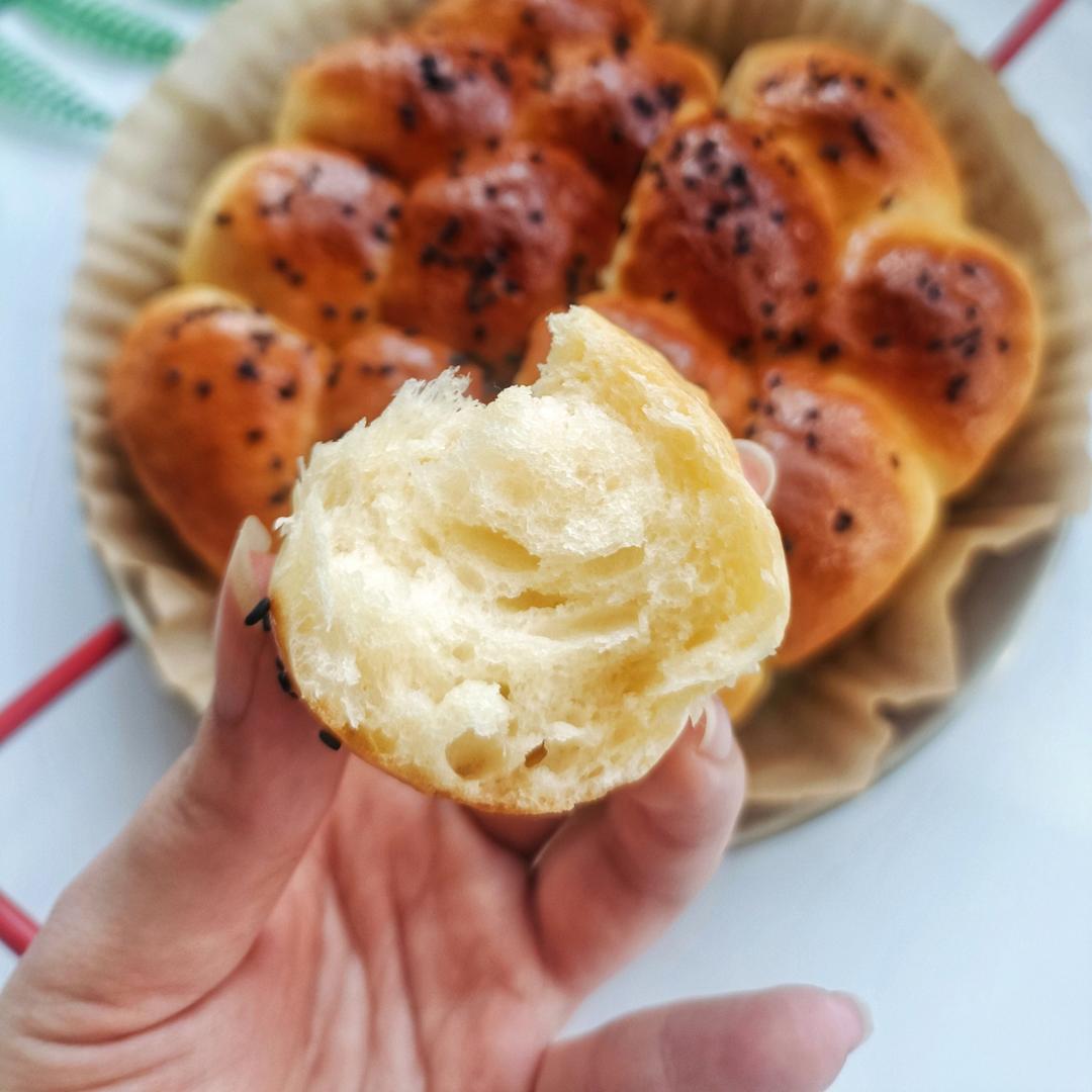 纯奶手撕吐司的做法 步骤1