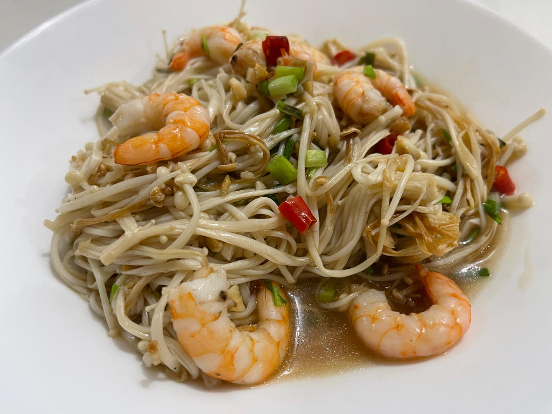 空气炸锅金针菇