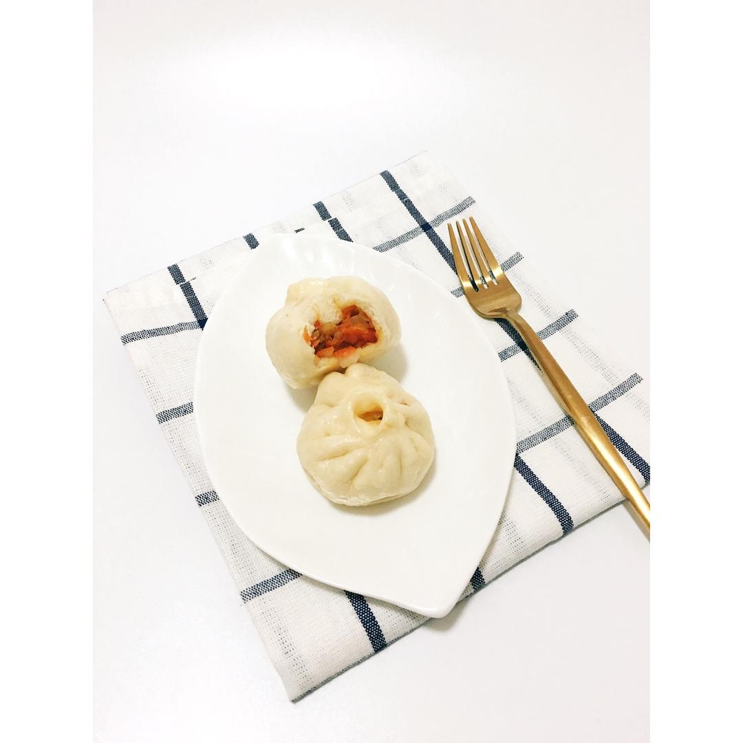 素卷心菜包子