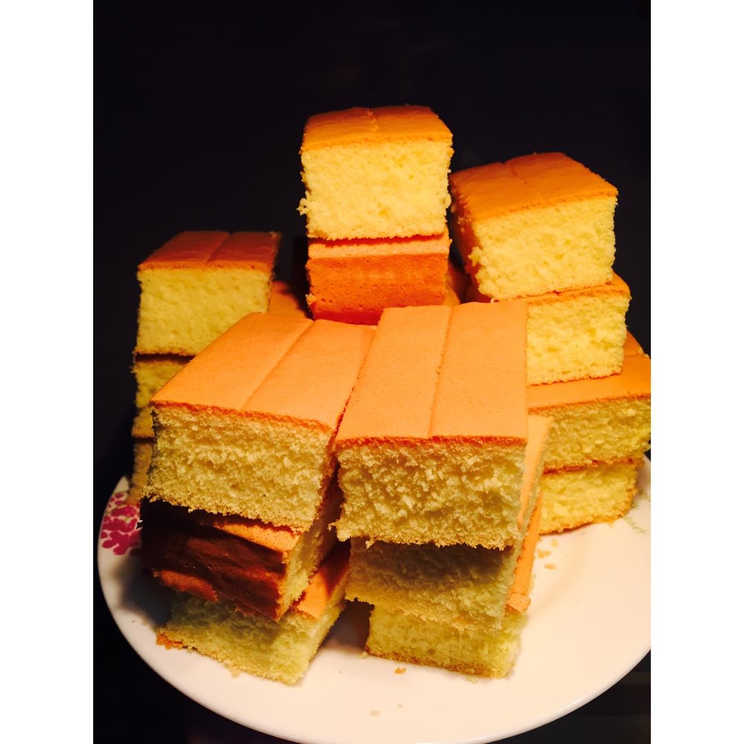 朦胧月色i7j3做的超详细8寸方形戚风蛋糕三能12英寸正方形硬模