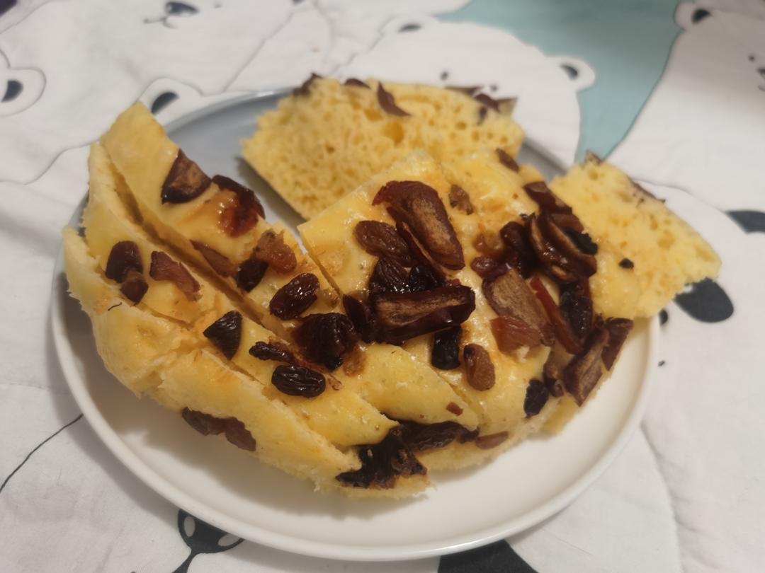 比面包都好吃的奶香鸡蛋发糕
