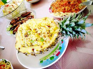 泰式咖喱菠萝饭的做法 步骤7