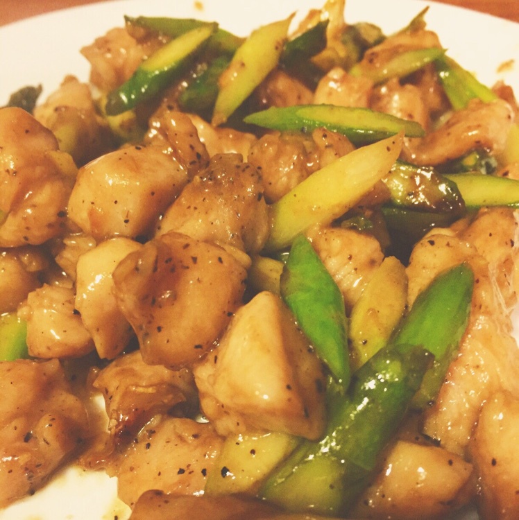 【曼食慢语】蚝油芦笋牛肉粒