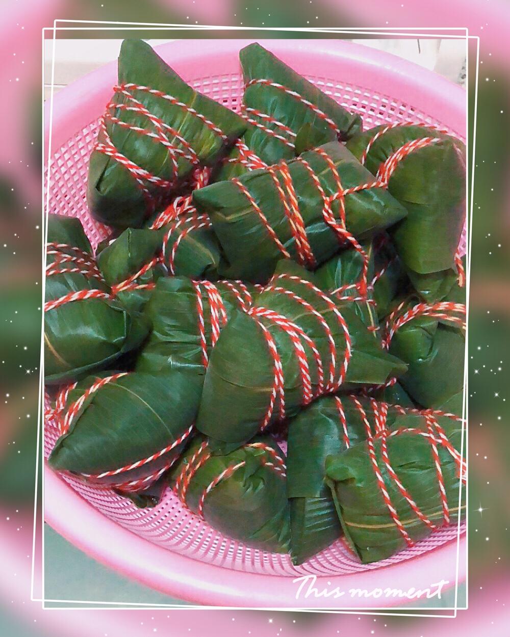 四角长粽子的包法（有视频）