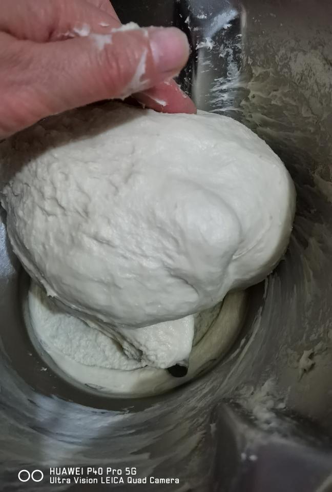 纯奶手撕吐司的做法 步骤1